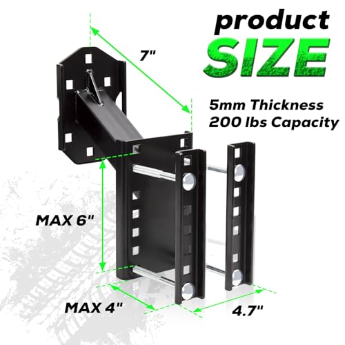 Heavy Duty Spare Tire Carrier Mount Bracket