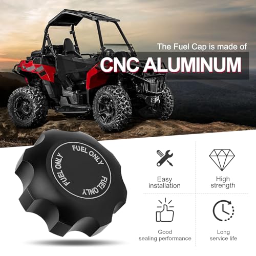 M MATI Black Fuel Cap for Polaris - 8 words