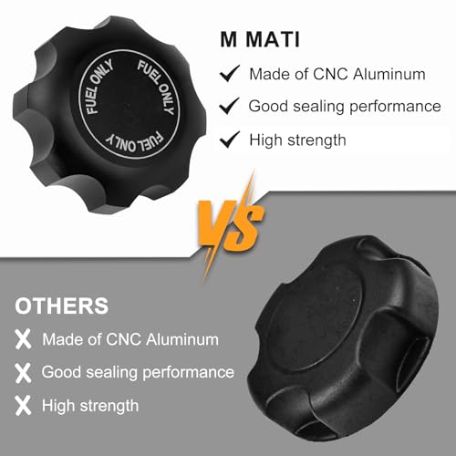 M MATI Black Fuel Cap for Polaris - 8 words