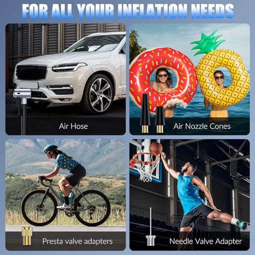 KEPEAK Portable Air Compressor - 20000mAh Tire Inflator