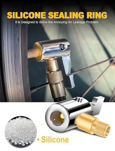 Metal Locking Tire Chuck with Standard Valve Thread