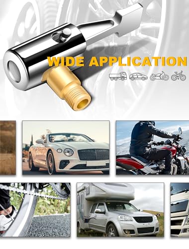 Metal Locking Tire Chuck with Standard Valve Thread