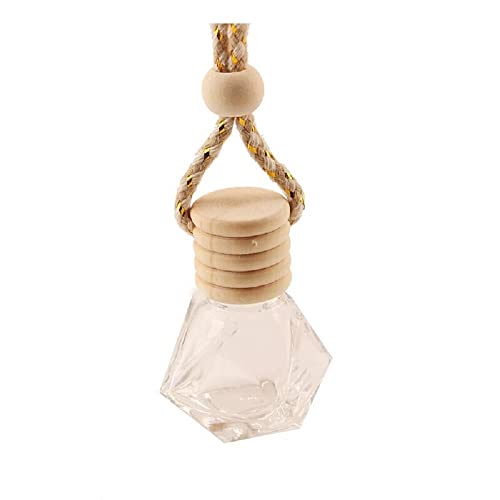 4pcs Hanging Car Air Freshener Perfume Bottle and Ornaments