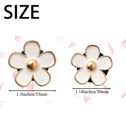 Daisy Flower Air Vent Clips for Car Interior Décor