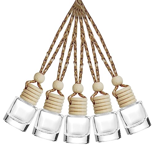5Pcs Car Air Freshener Set: Hanging Diffuser Pendant