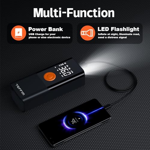 Portable Tire Inflator with Digital Gauge - 150 PSI