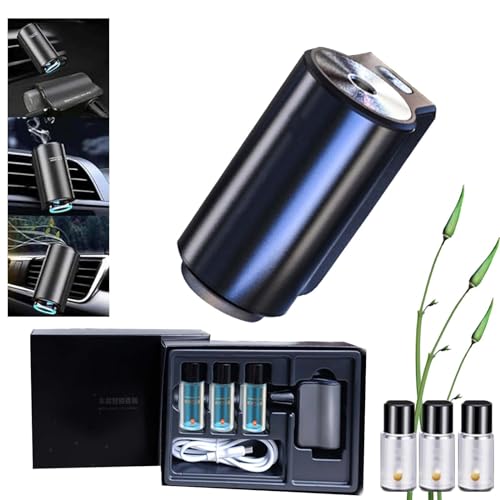 Car Aroma Diffuser Kit with 3 Oils