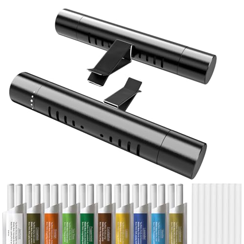 RoyAroma Car Vent Clips Set with 10 Scents