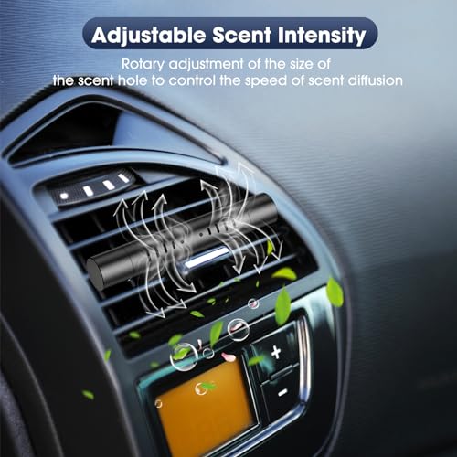 RoyAroma Car Vent Clips Set with 10 Scents