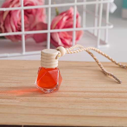 4pcs Hanging Car Air Freshener Perfume Bottle and Ornaments