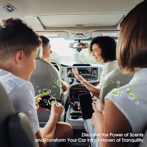 RoyAroma Car Vent Clips Set with 10 Scents