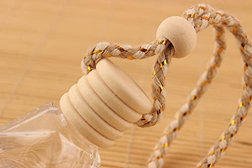 4pcs Hanging Car Air Freshener Perfume Bottle and Ornaments