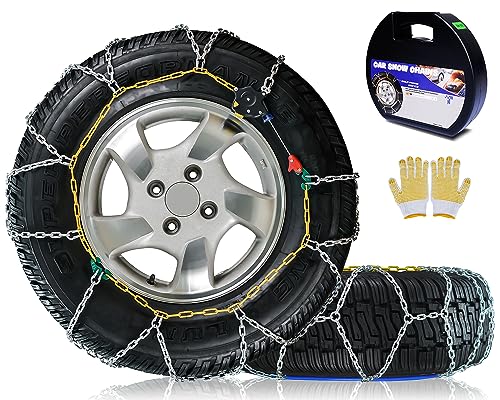 Easy Install Snow Chains Set for Car, SUV, Truck