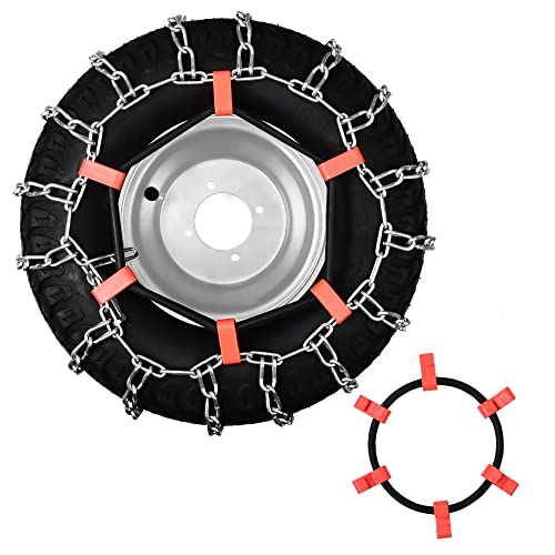 Rubber Tire Chain Tensioners for Snow Traction