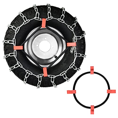 Rubber Tire Chain Tensioners for Snow Traction
