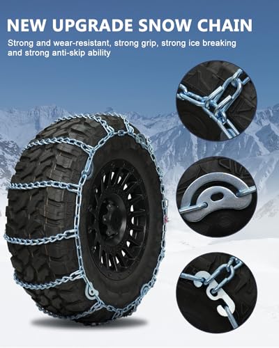 Universal Emergency Anti-Skid Snow Chains for Car Trucks