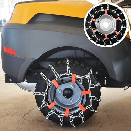 Rubber Tire Chain Tensioners for Snow Traction