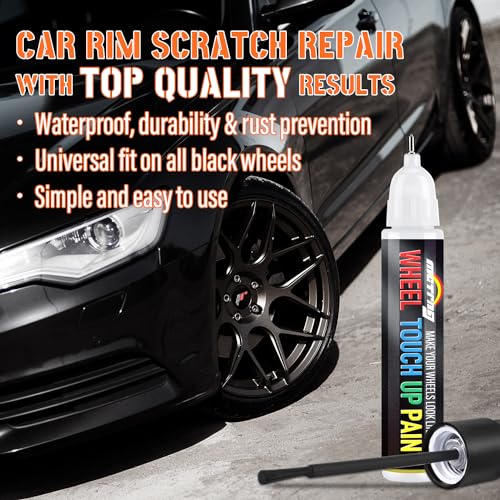 Universal Gloss Black Rim Touch Up Paint Pen