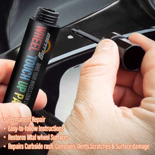 Universal Gloss Black Rim Touch Up Paint Pen