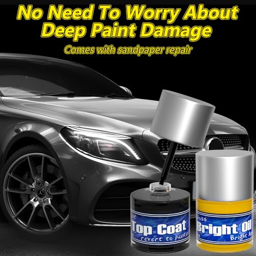 Rosewood Black Car Scratch Repair Kit, 3-In-1 Formula