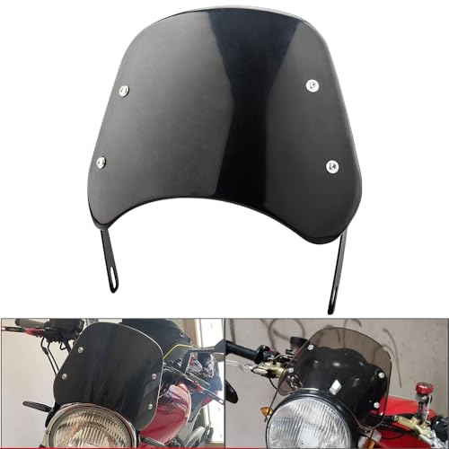 Universal Motorcycle Headlight Windshield for Harley Suzuki Honda