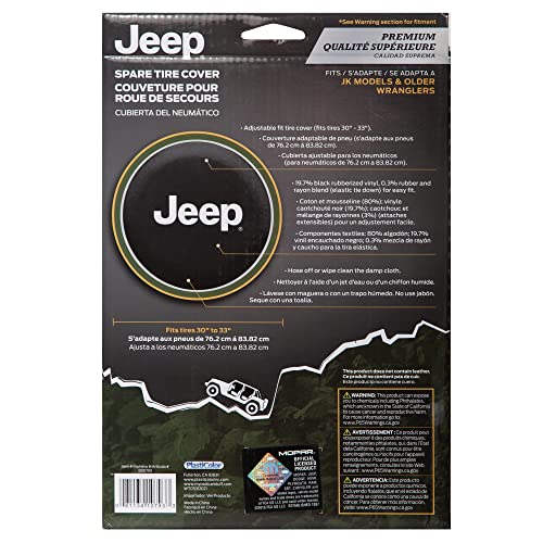 Plasticolor Jeep Spare Tire Cover - Premium Quality