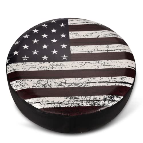 USA Flag Spare Tire Cover for Jeep RV