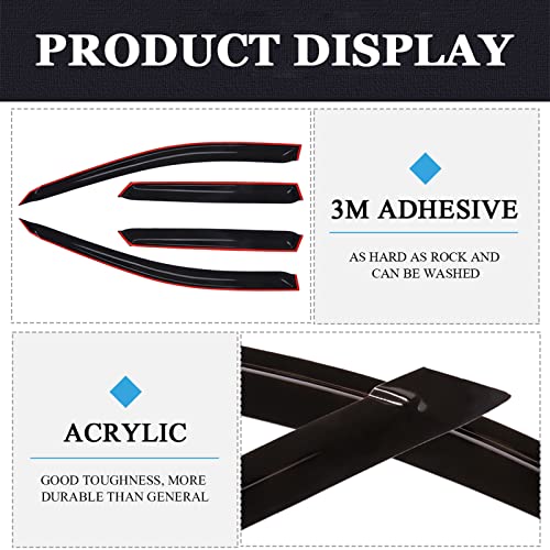 OCPTY Window Visors for 2003-2007 Nissan Murano