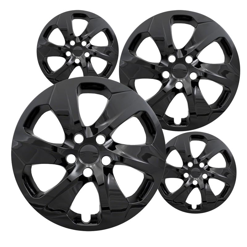 Black ABS Hubcap Wheel Cover for Toyota Rav4