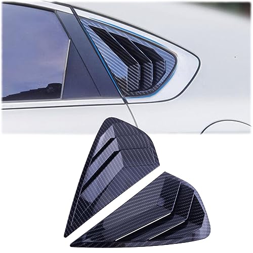 Carbon Fiber Rear Window Louvers for Kia Forte