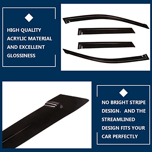 OCPTY Window Visors for 2003-2007 Nissan Murano