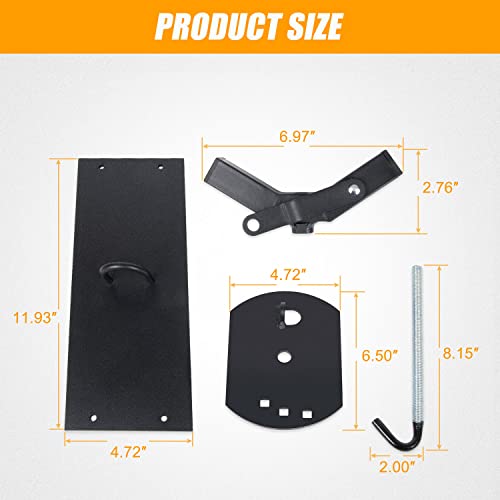 Spare Tire Carrier Roof Rack for 35" Tires