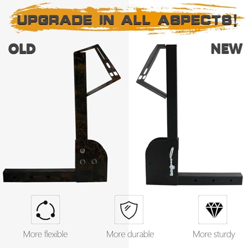 Trailer Hitch Spare Tire Carrier for SUV, 2-inch