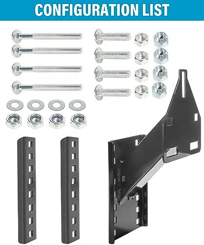 Universal Spare Tire Carrier for Various Wheel Sizes