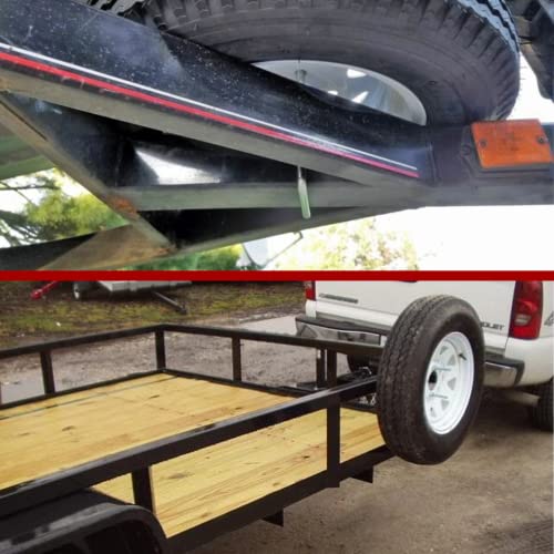 Trailer Spare Tire Carrier Mount for Various Boats
