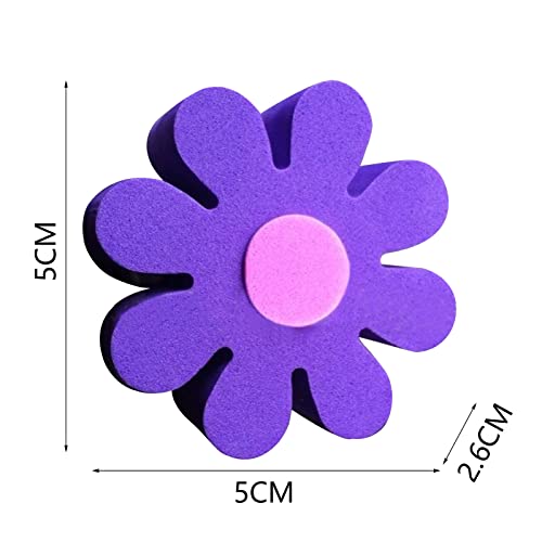 Purple Daisy Car Antenna Topper - Cute Dashboard Accessory