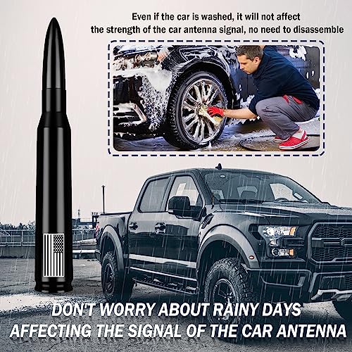 Bullet Car Antenna - Flag Design