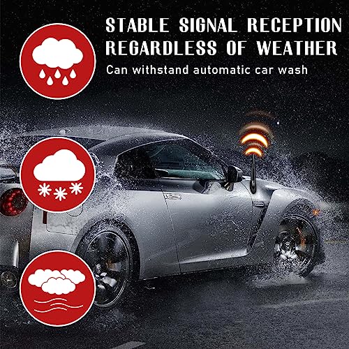 Ziciner Car Bullet Antenna: Universal Exterior Decor Accessory