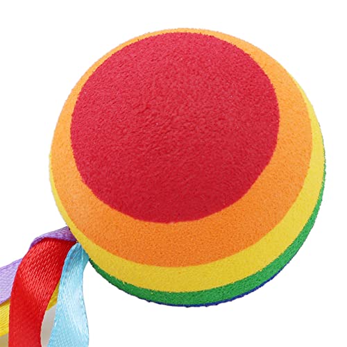 Rainbow Ribbon Car Antenna Topper - Vehicle Decoration