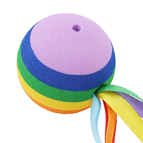 Rainbow Ribbon Car Antenna Topper - Vehicle Decoration
