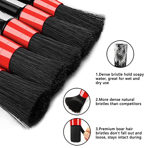 10pcs Car Detailing Brush Set Interior Cleaning Kit