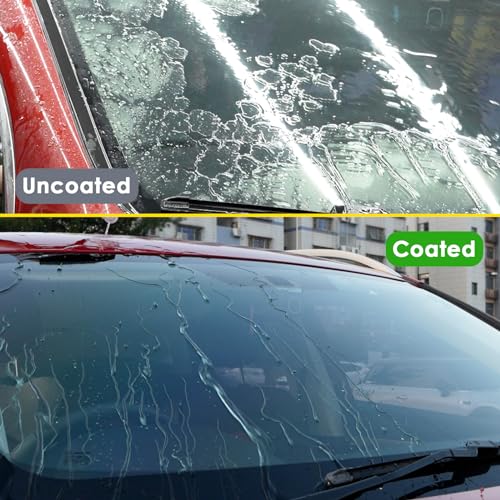 Glass Care Kit: Ceramic Coating for Rain Repellent