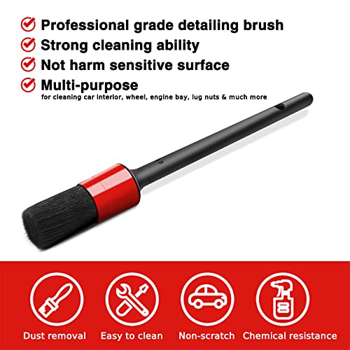 10pcs Car Detailing Brush Set Interior Cleaning Kit