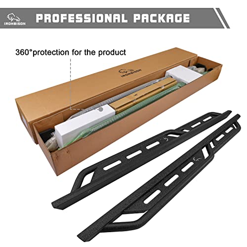 IRONBISON Running Boards for 2005-2023 Toyota Tacoma