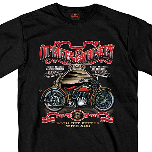 Men's Hot Leathers Motorcycle Racing Black Apparel, Medium