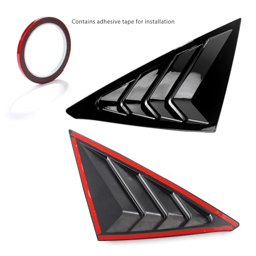 Honda Civic 2022-2024 Hatchback Exterior Rear Window Louvers