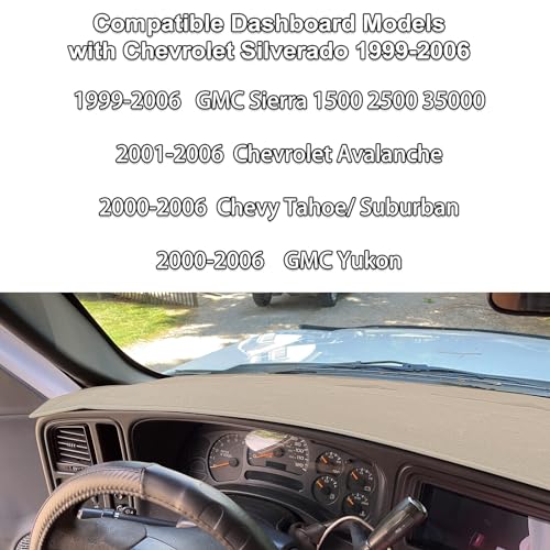 Chevrolet 1999-2006 Dash Mat for Silverado Tahoe
