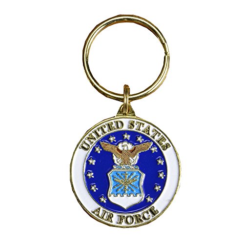 Air Force Logo Key Ring for Military Enthusiasts