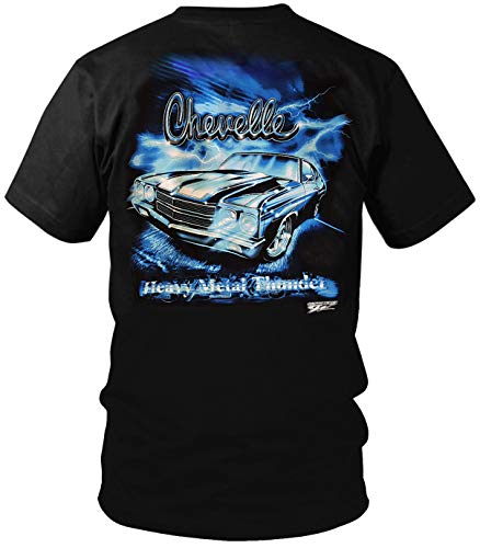 Heavy Metal Chevelle Muscle Car T-Shirt in Medium
