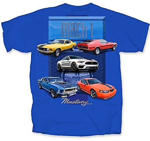 Ford Mustang Mach 1 Muscle Cars Scene T-Shirt